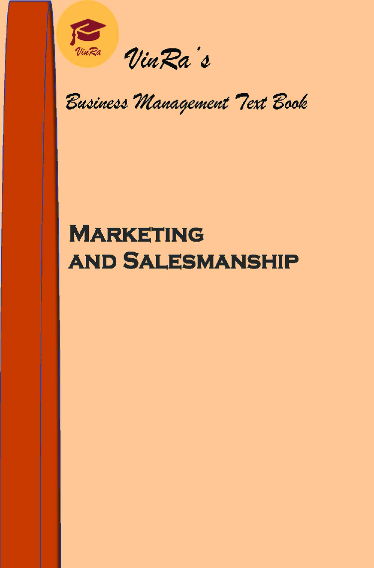 Marketing and Salesmanship - Page 1