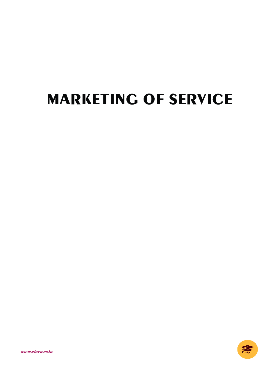 Marketing of service - Page 2