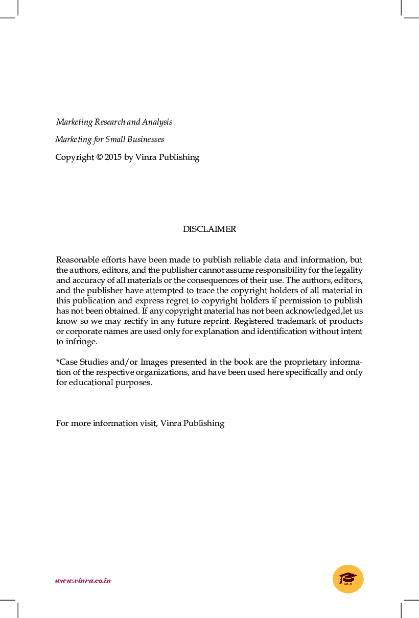 Marketing Research and Analysis - Page 3