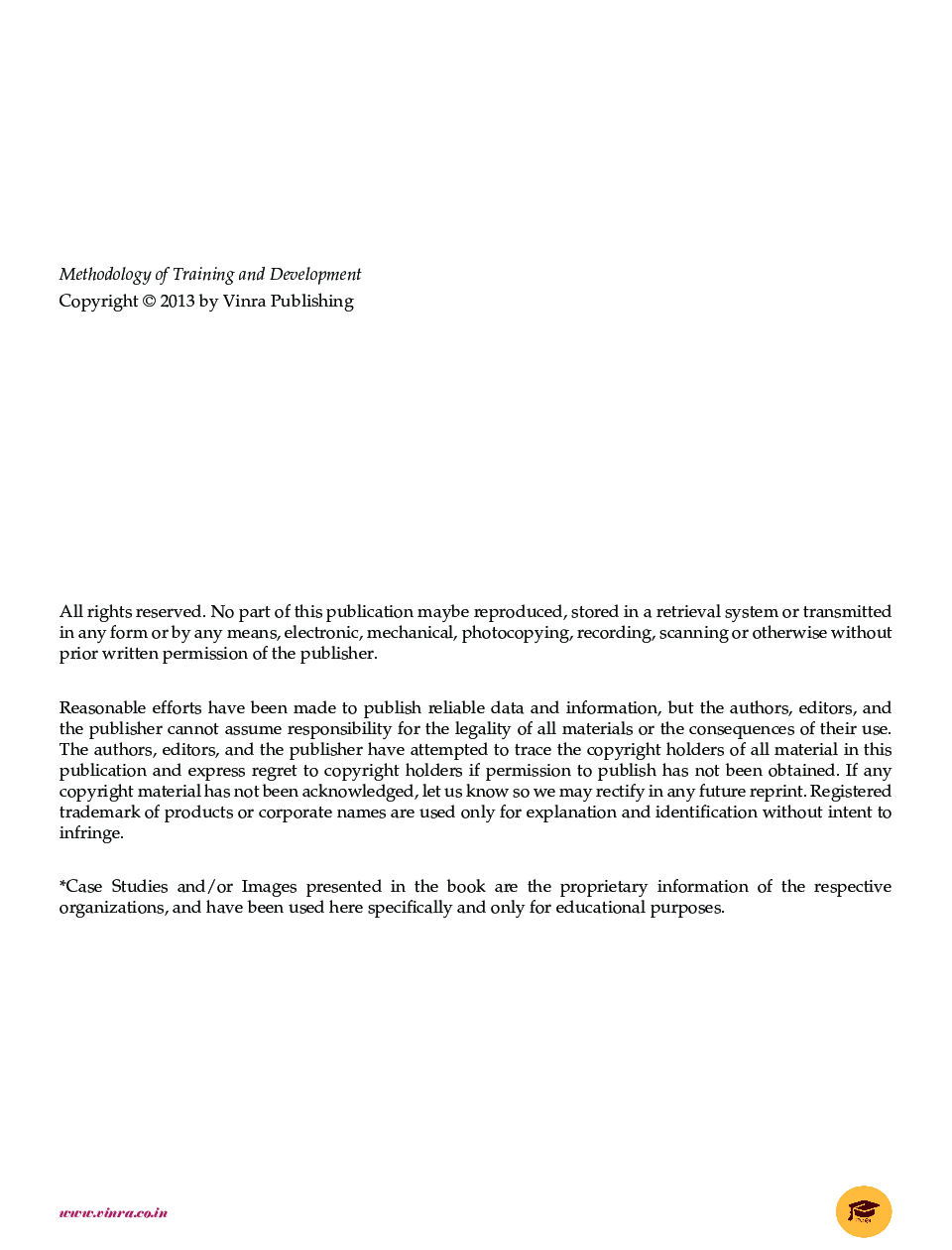 Methodology of training and development  - Page 3