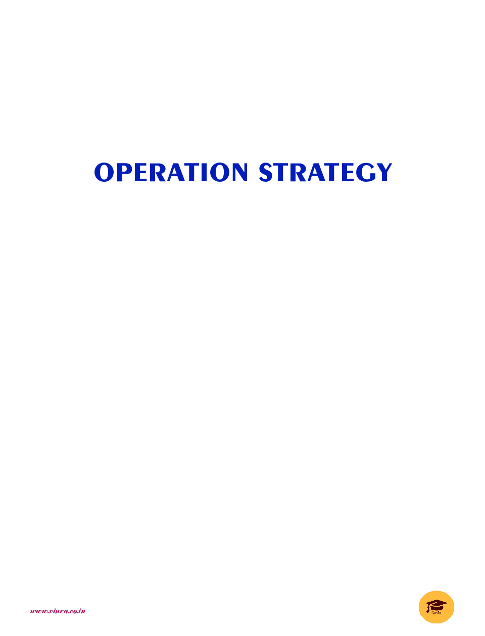 Operation Strategy - Page 2