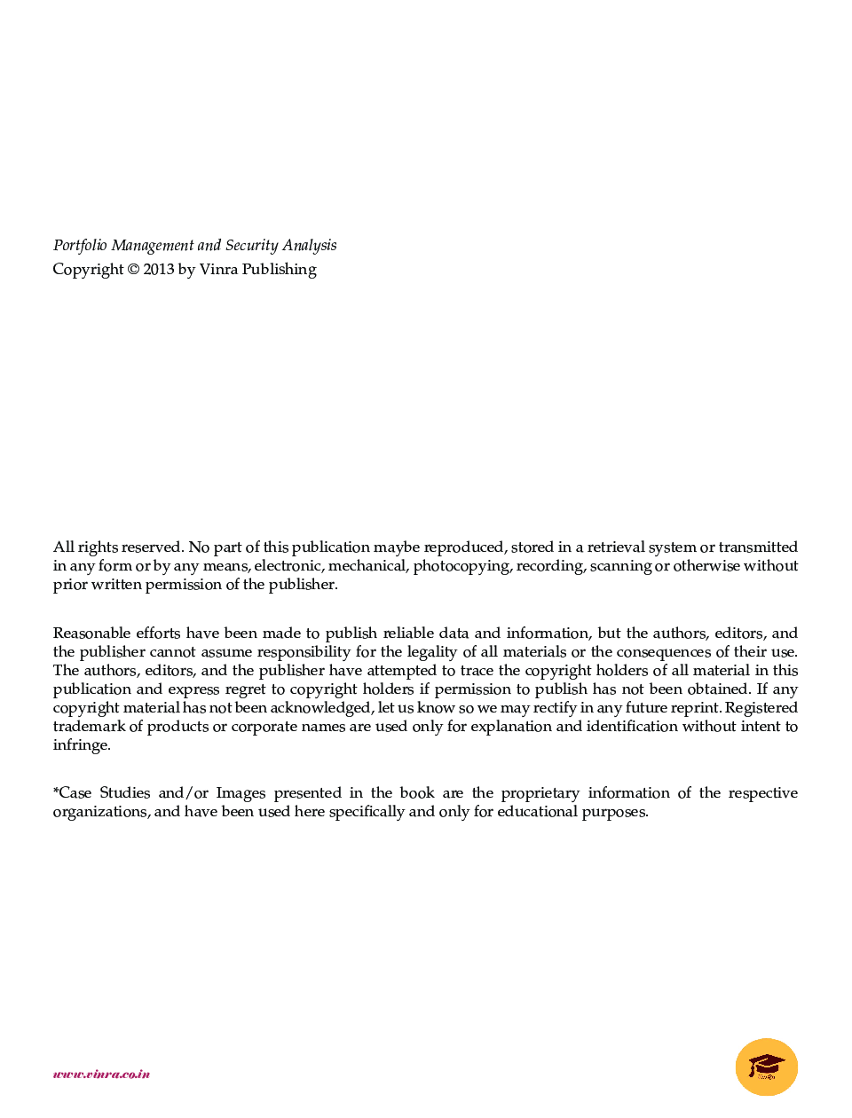 Portfolio Management and Security Analysis - Page 3