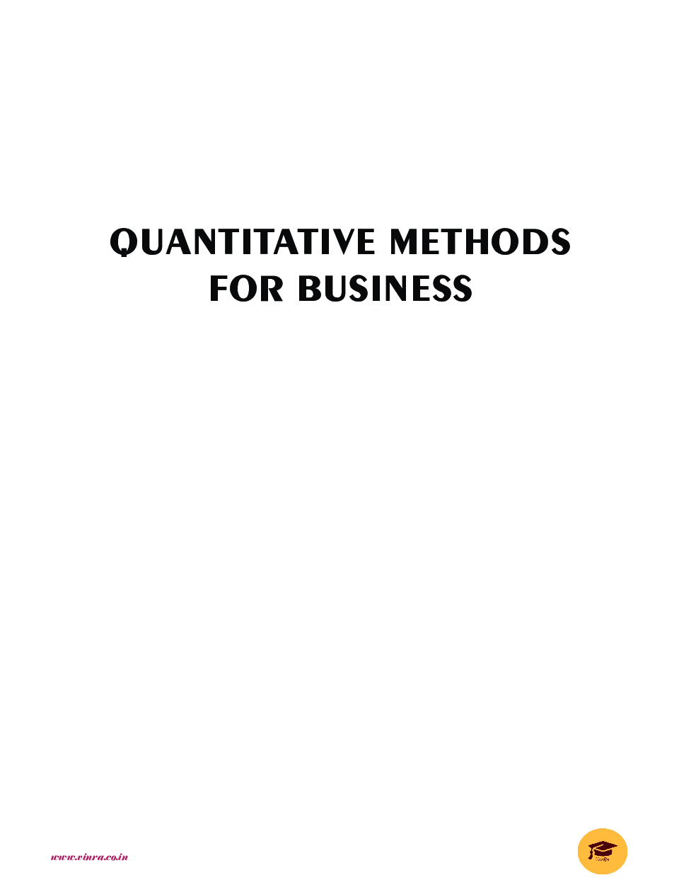 Quantitative Methods for Business - Page 2
