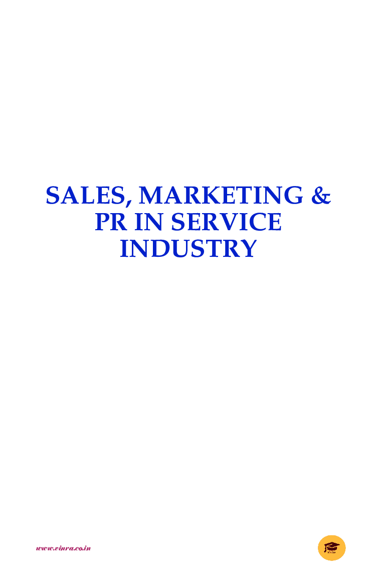 Sales, Marketing & PR in Service Industry - Page 2