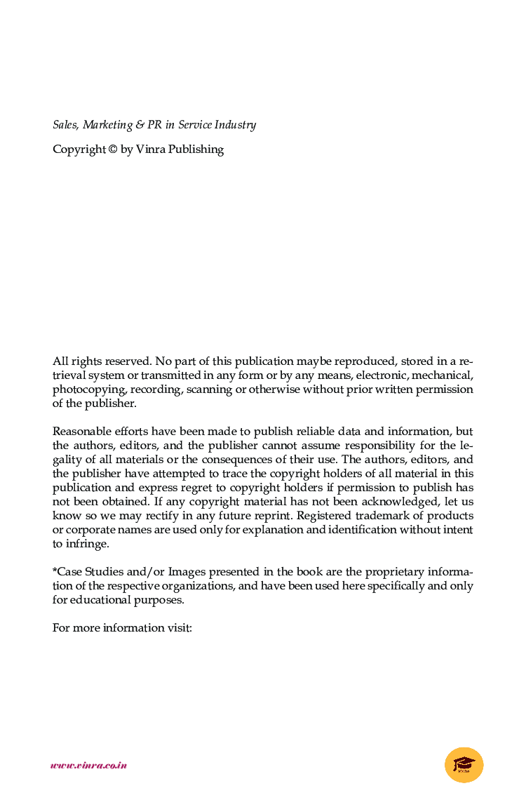 Sales, Marketing & PR in Service Industry - Page 3