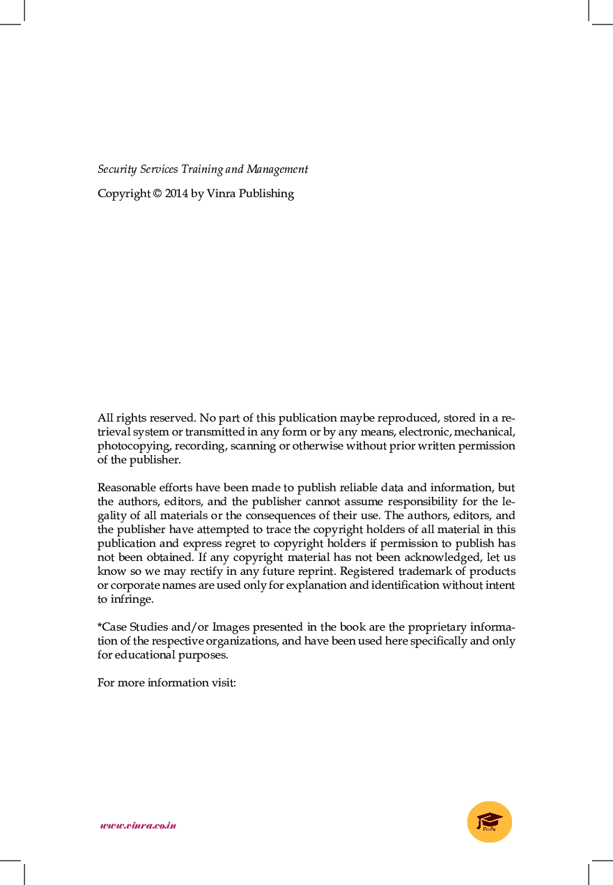 Security Services Training and Management - Page 3
