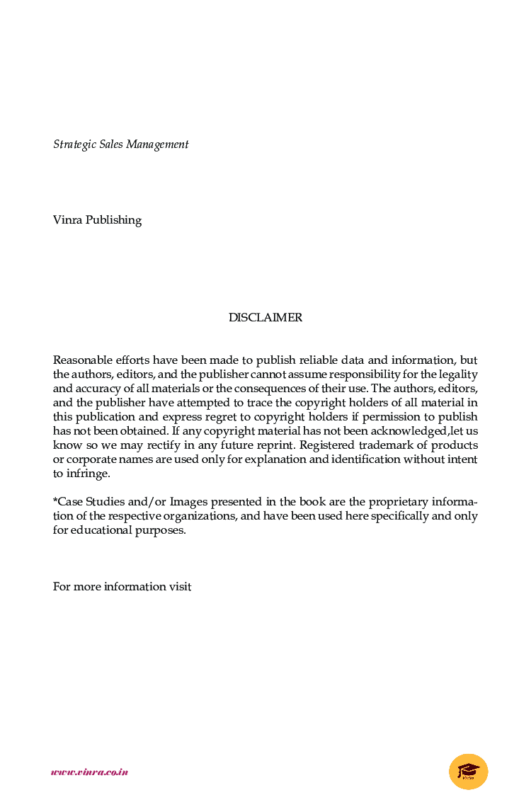 Strategic Sales Management - Page 3