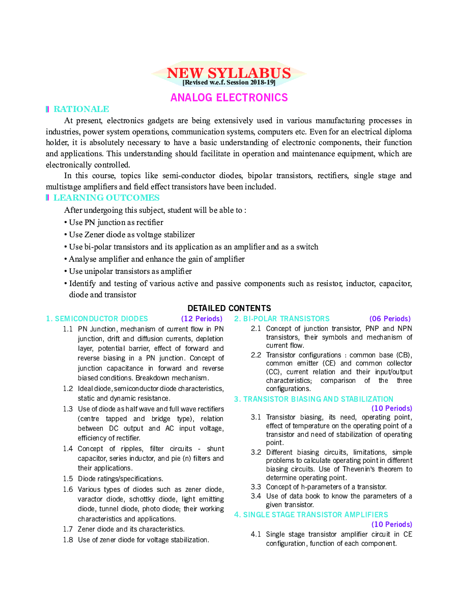 Analog Electronics - Page 5