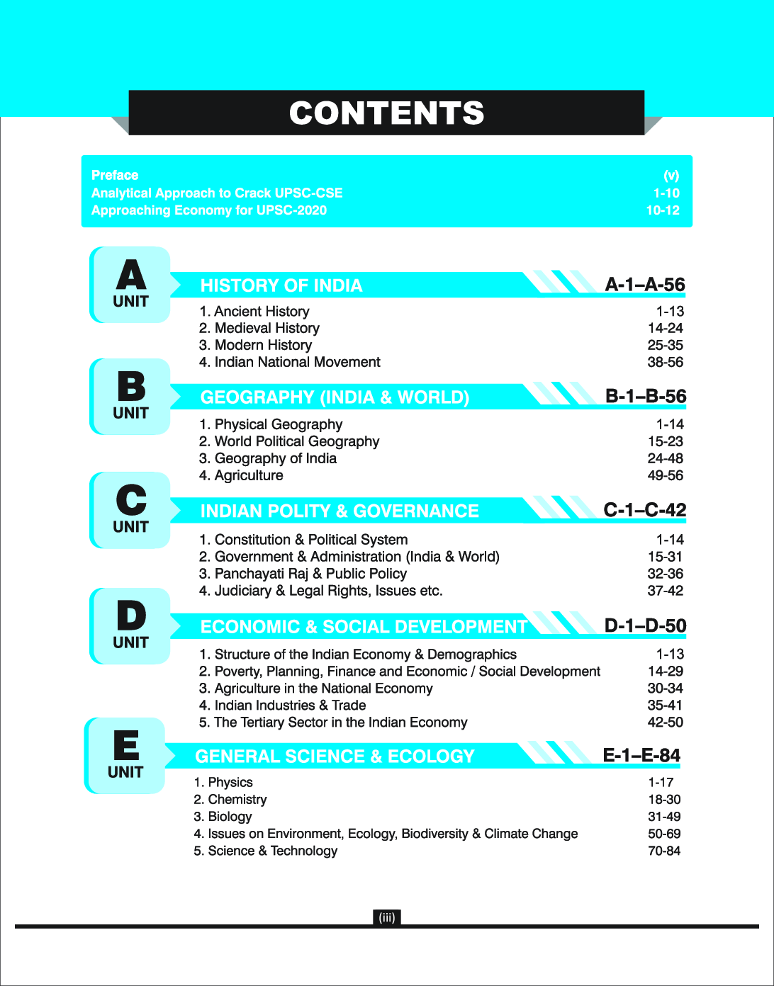 25 Years UPSC IAS/ IPS Prelims Topic-Wise Solved Papers 1 & 2 (1995-2019) 10th Edition - Page 4