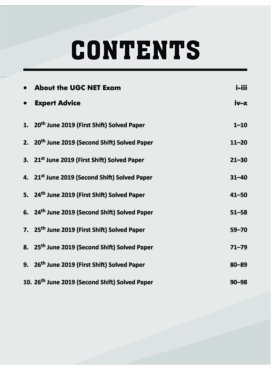 20 Sets UGC NET 2019 Paper 1 Phase I & II Solved Papers - Page 4