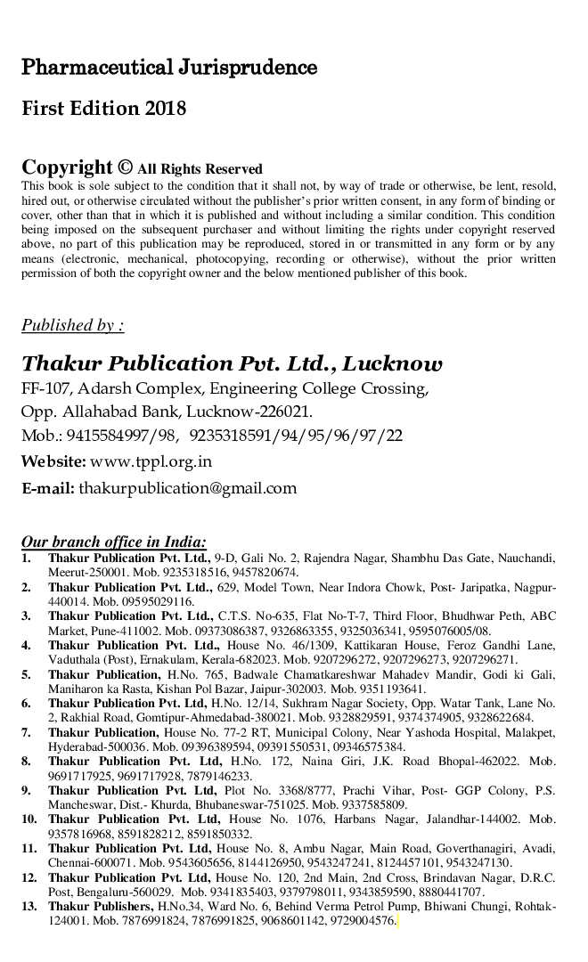 Pharmaceutical Jurisprudence - Page 3