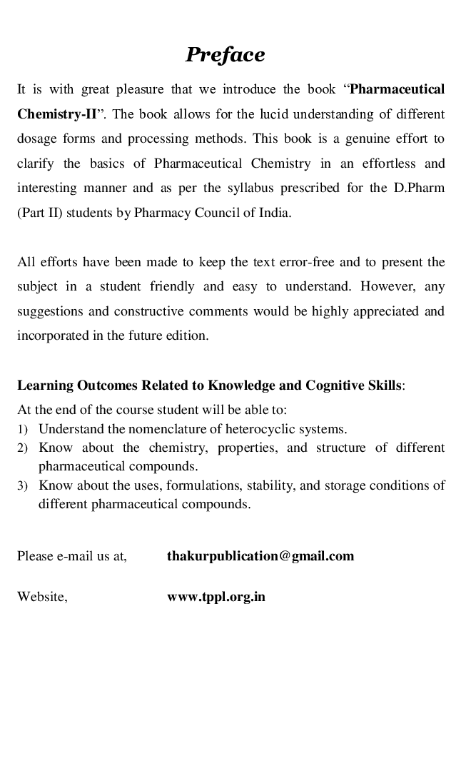 Pharmaceutical Chemistry - II - Page 5