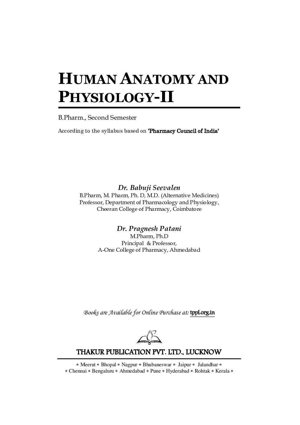 Human Anatomy And Physiology - II - Page 2