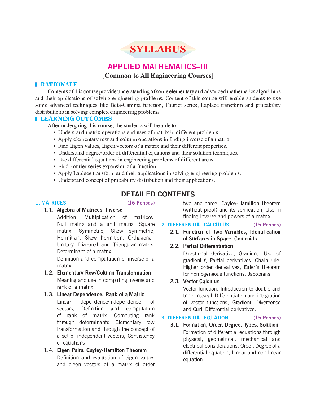 अनुप्रयुक्त गणित-III - Page 5