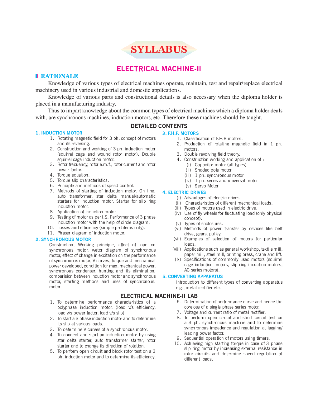 वैधुत मशीन-II - Page 5
