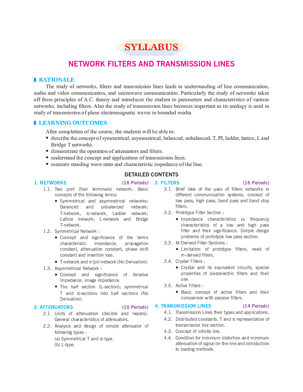 नेटवर्क फिल्टर्स एवं ट्रांसमिशन लाइन्स - Page 5