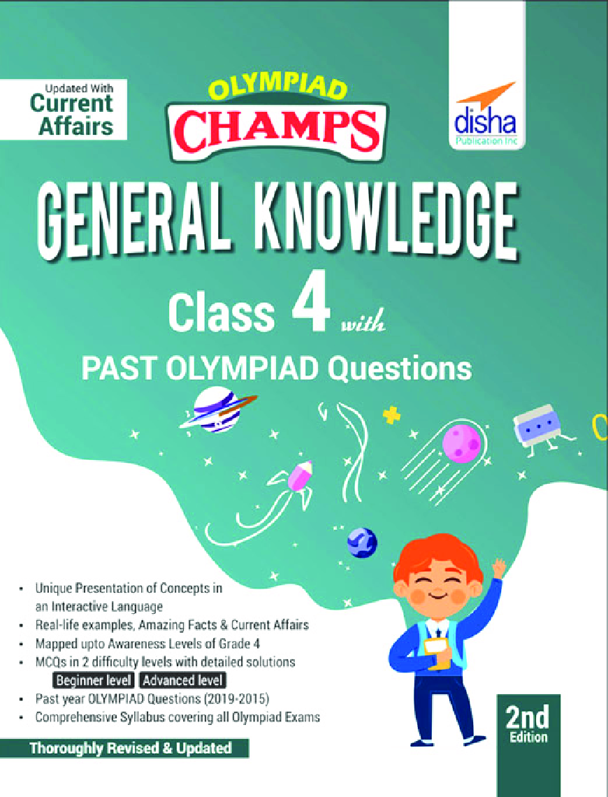 Olympiad Champs General Knowledge Class 4 With Past Olympiad Questions 2nd Edition - Page 1