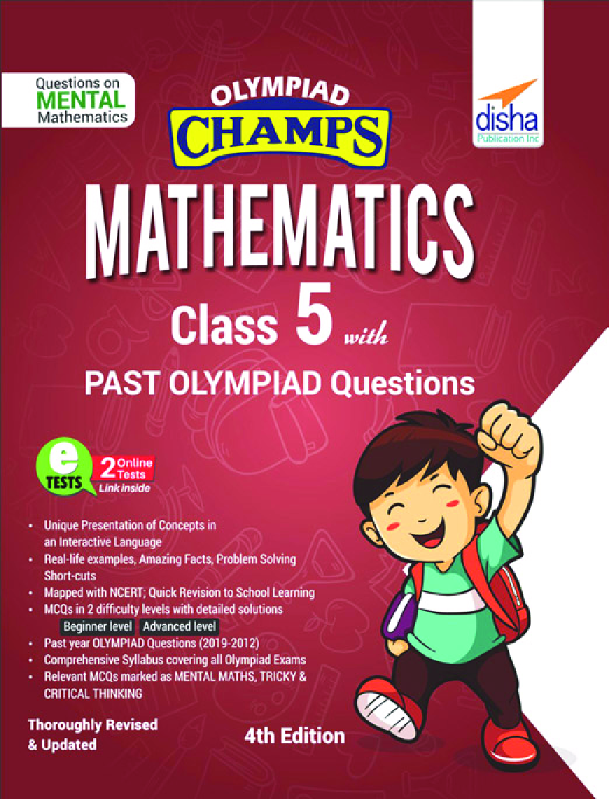 Olympiad Champs Mathematics Class 5 With Past Olympiad Questions 4th Edition - Page 1