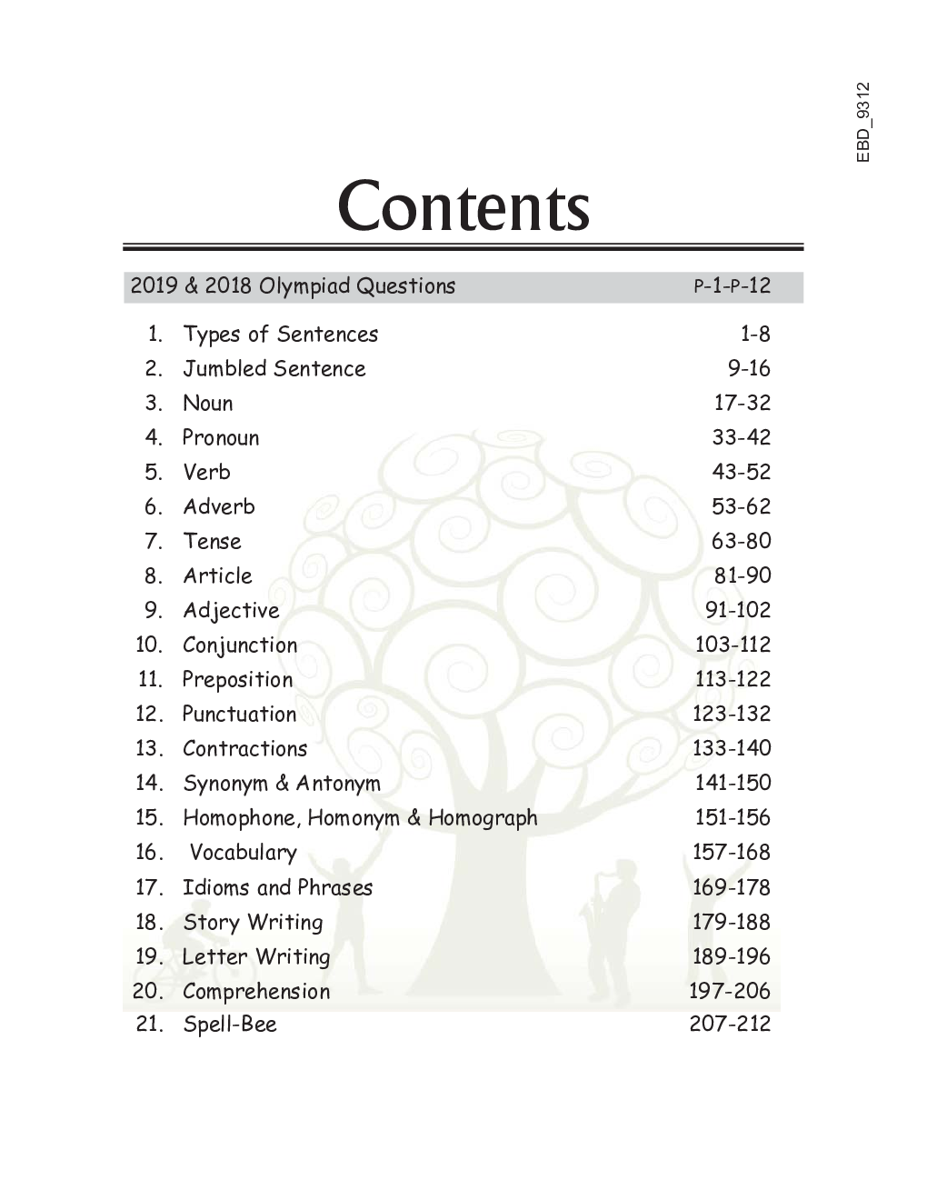 Olympiad Champs English Class 4 With Past Olympiad Questions 4th Edition - Page 5