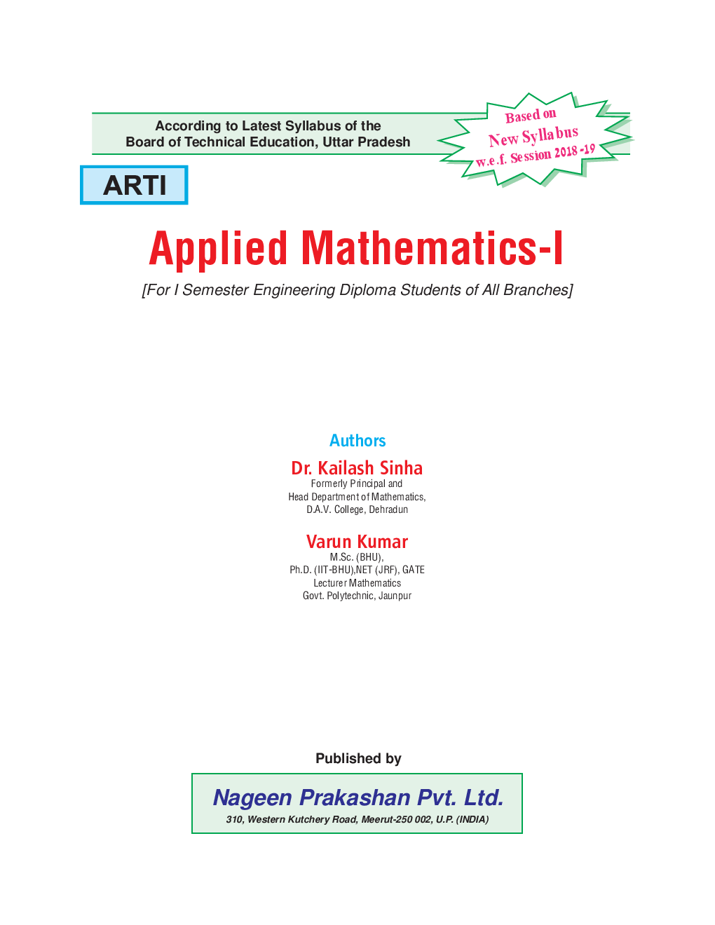 Applied Mathematics-I - Page 2