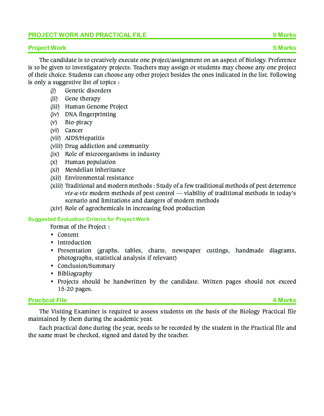 CBSE Biology Lab Manual For Class - XII - Page 5