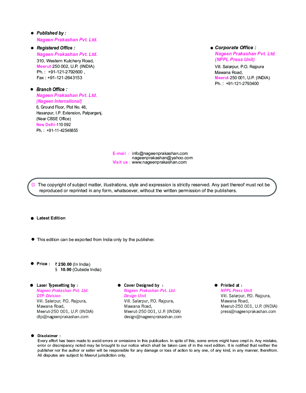 CBSE Physics Lab Manual For Class - XI - Page 3