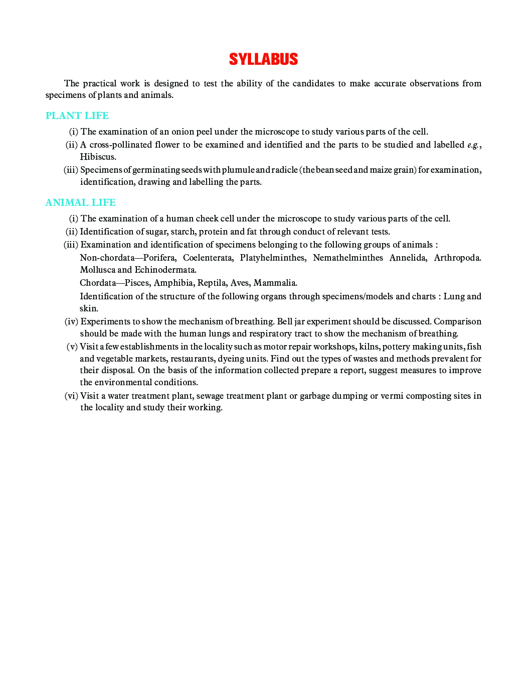 ICSE Biology Lab Manual For Class - IX - Page 4