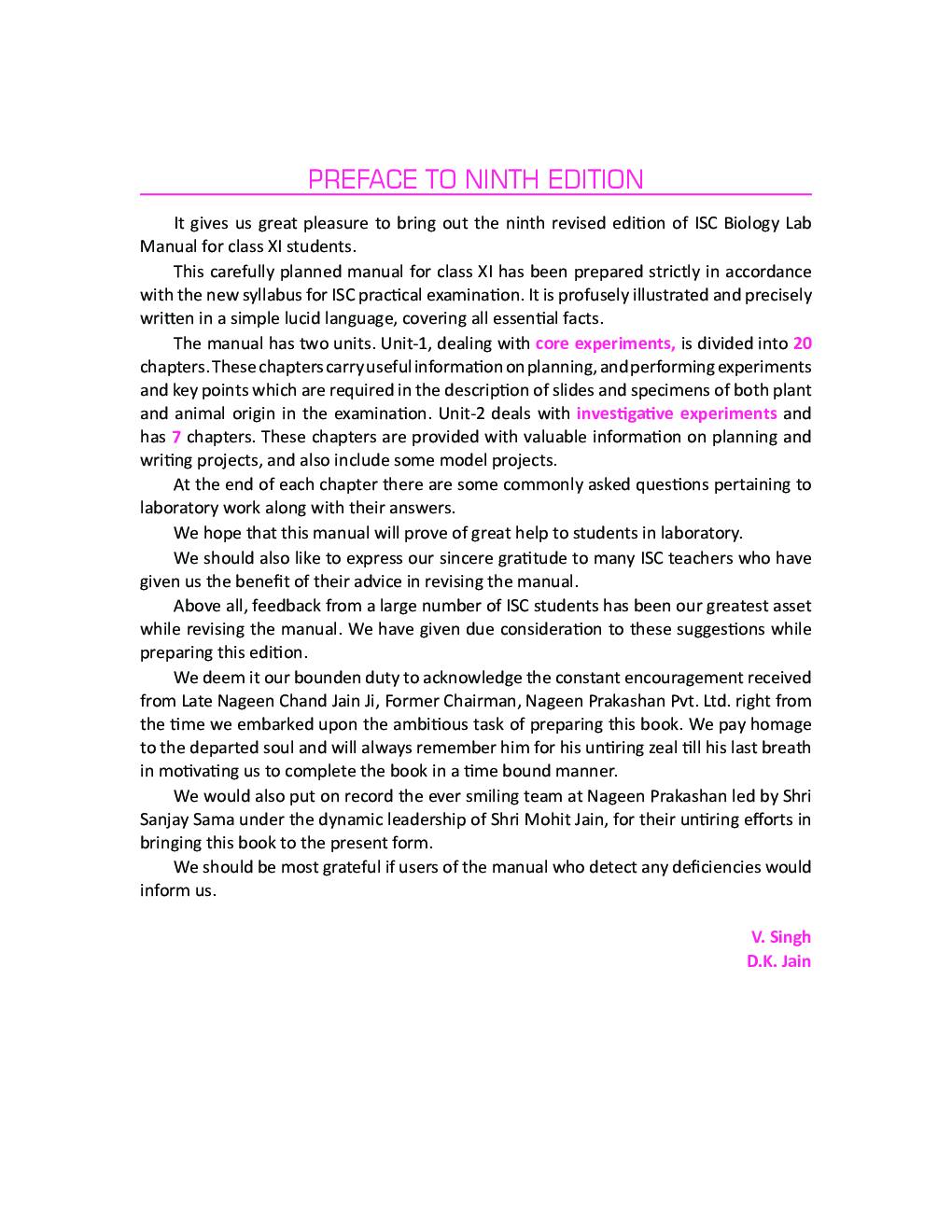 ISC Biology Lab Manual For Class - XI - Page 4