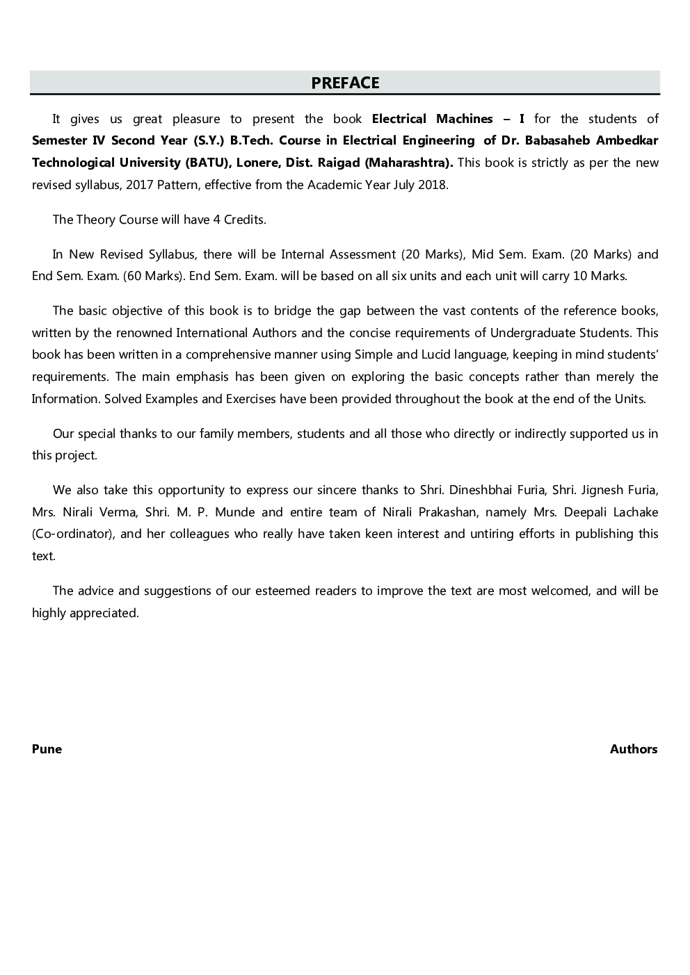 Electrical Machines–I - Page 4