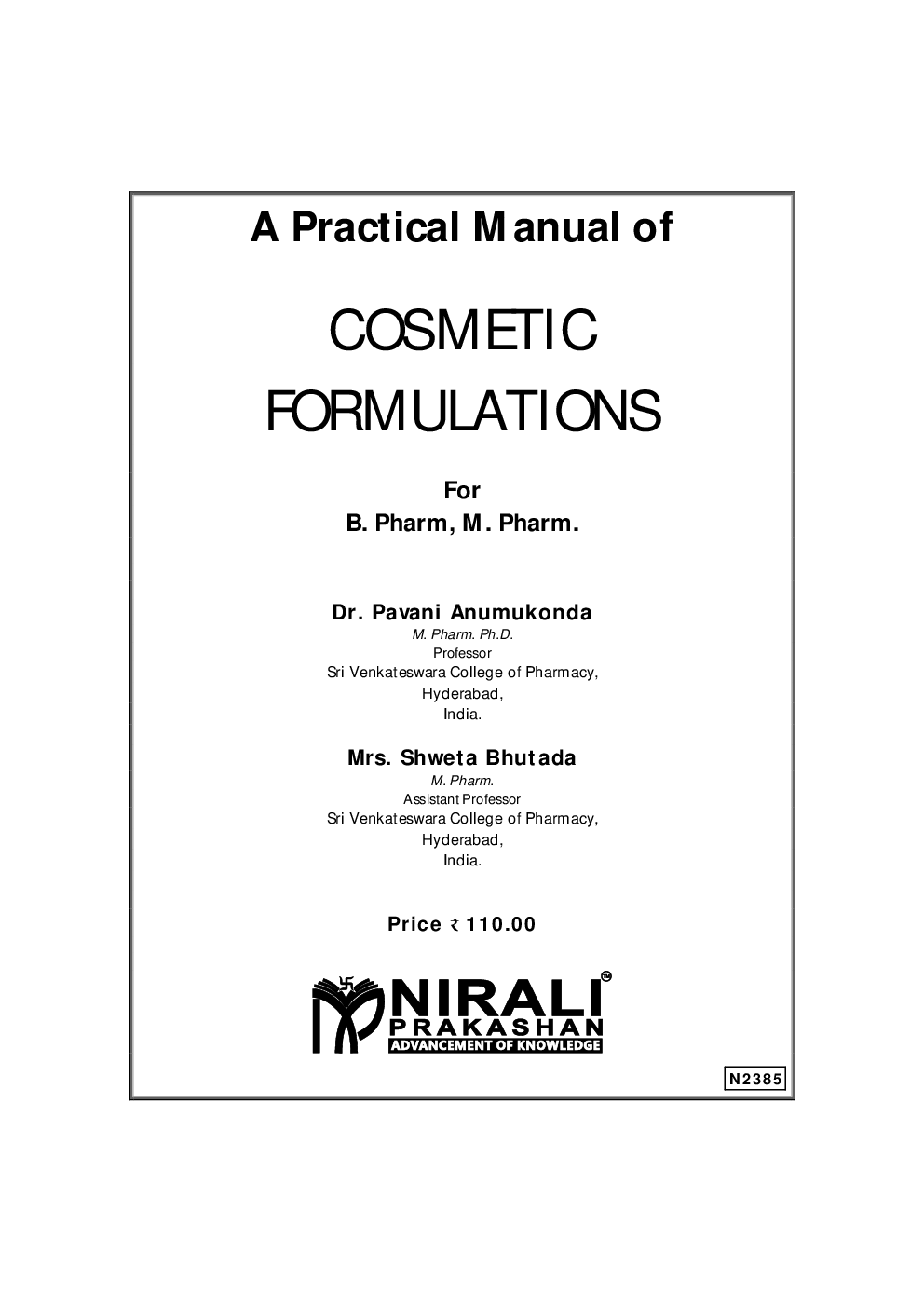 Cosmetic Formulations - Page 2