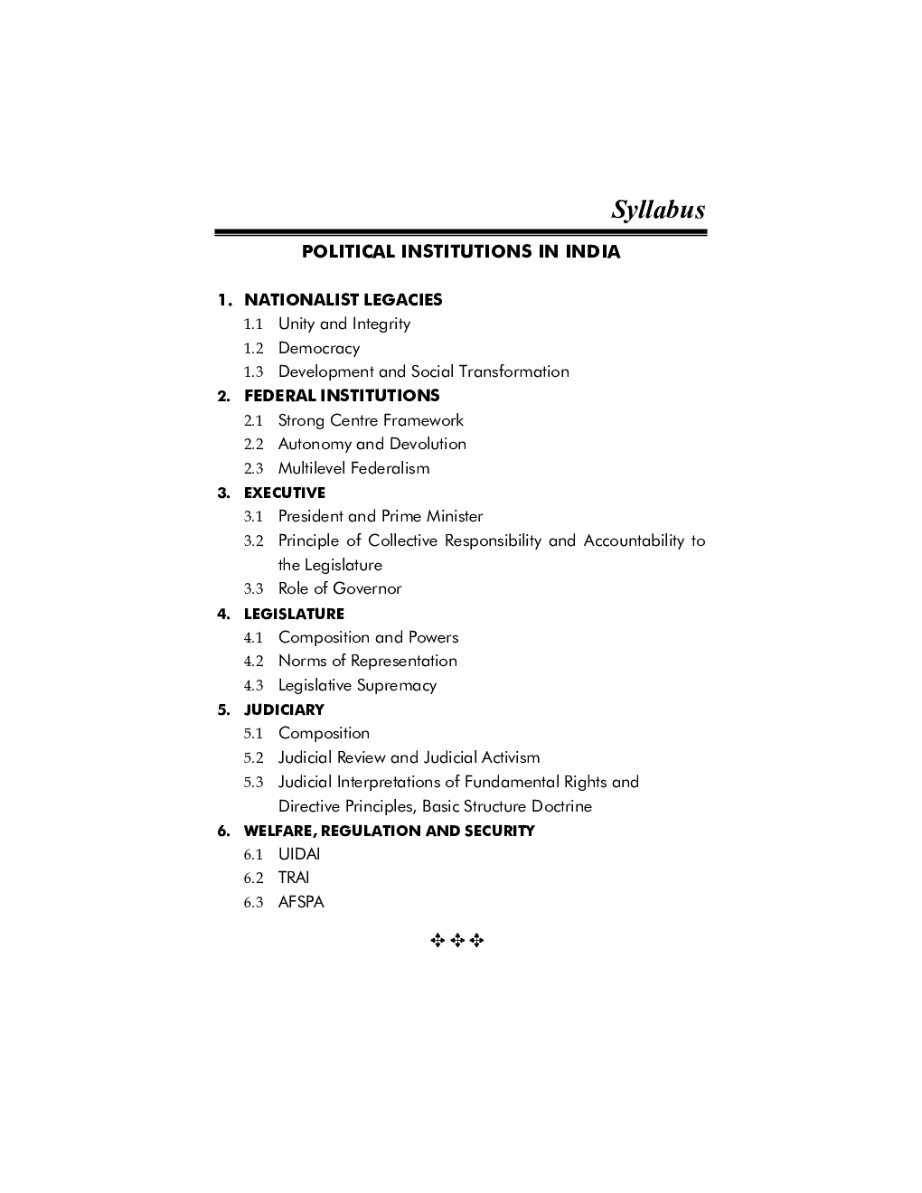 Political Institutions In India (Marathi) Paper-III - Page 4