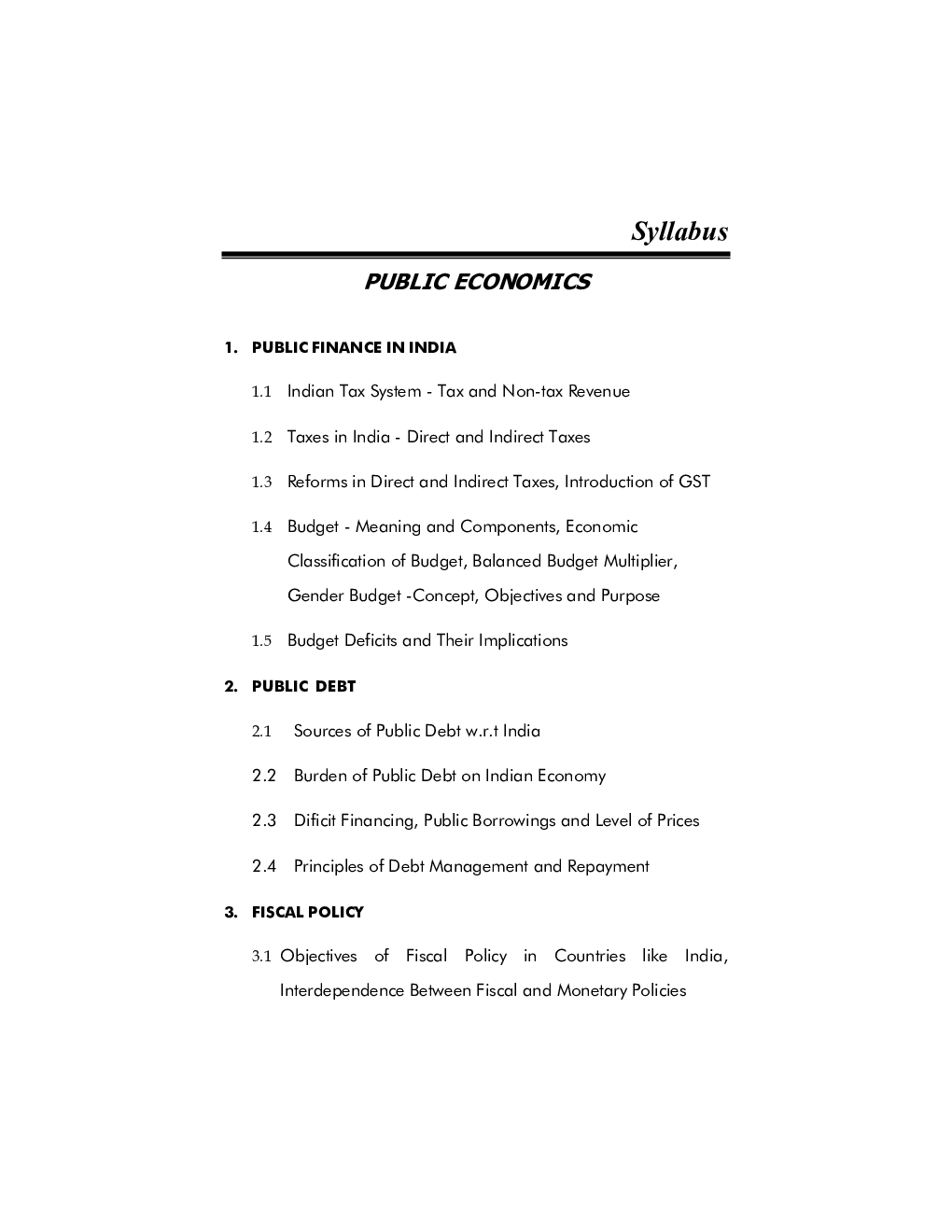 Public Economics (Marathi) Paper-II - Page 4