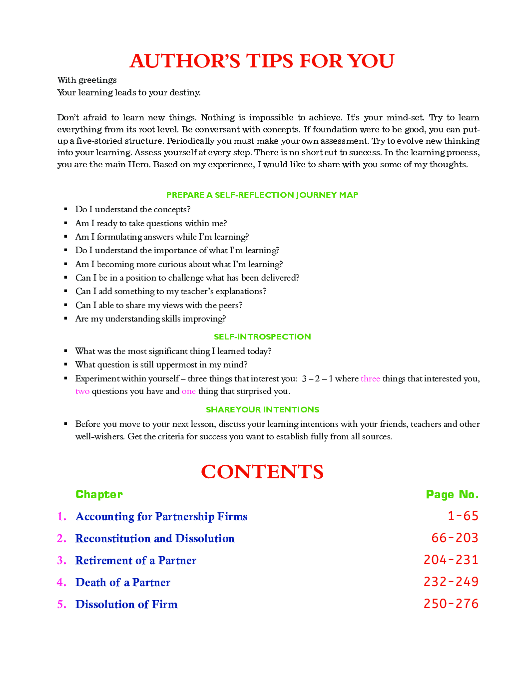 Basic Accountancy For Class - XII (Basic Activity) - Page 5