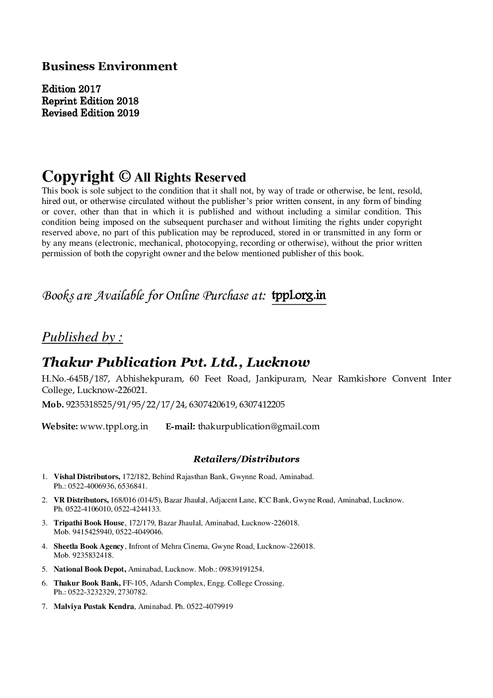 Business Environment - Page 3