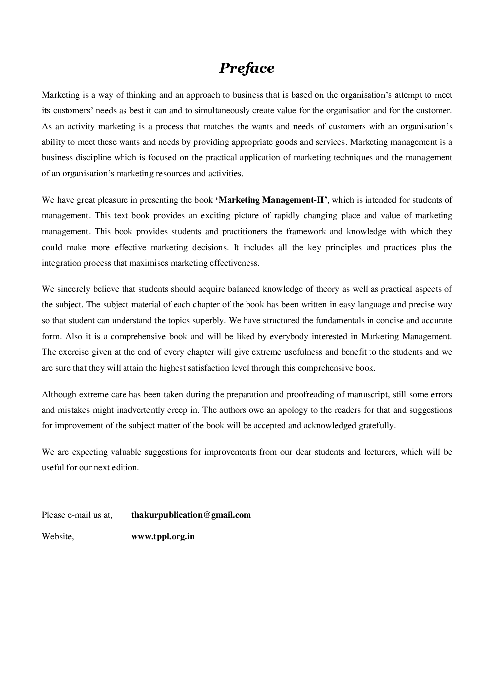 Marketing Management - II - Page 5