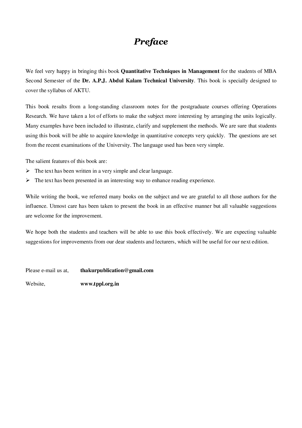 Quantitative Techniques In Management - Page 5