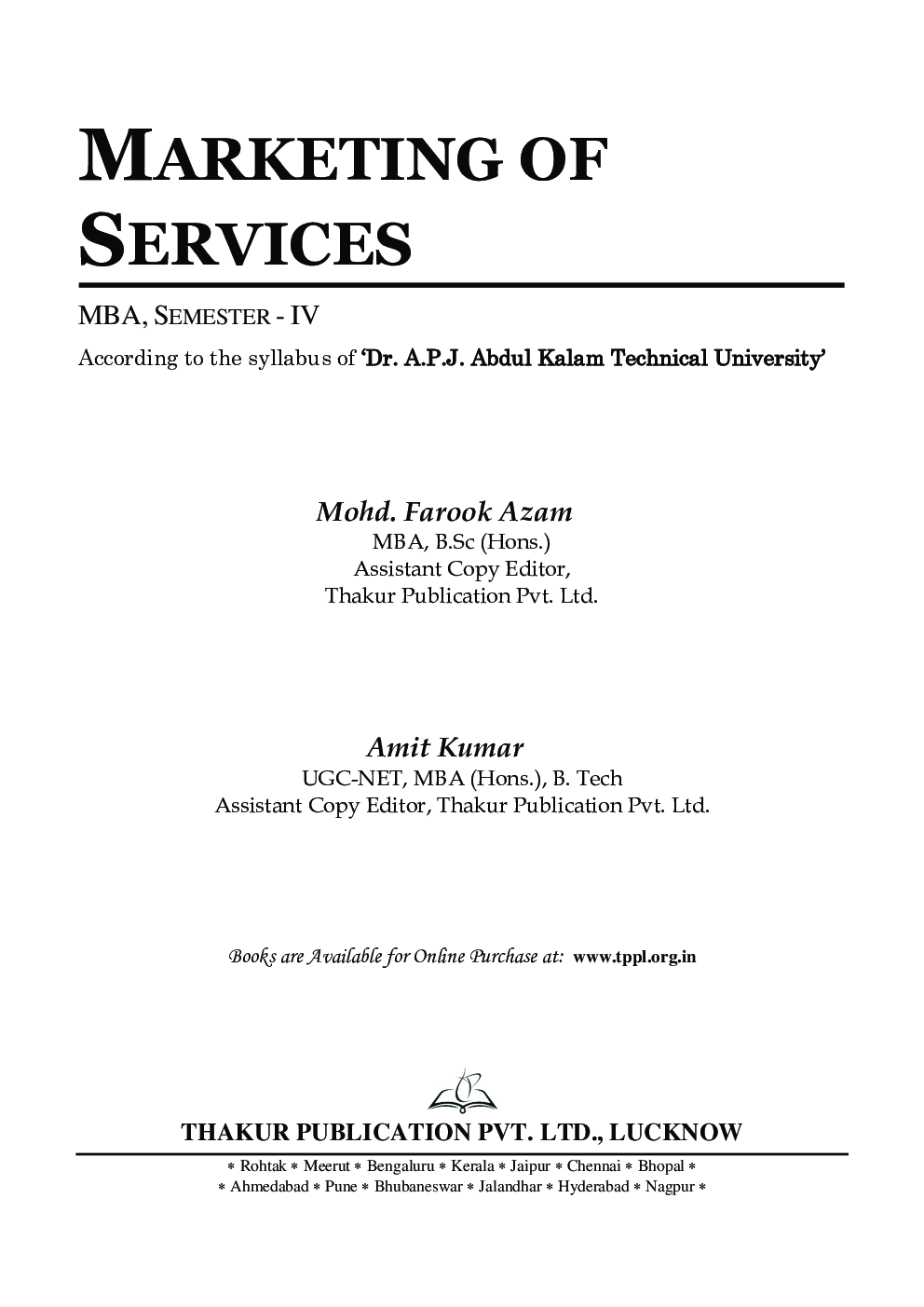 Marketing of Services - Page 2
