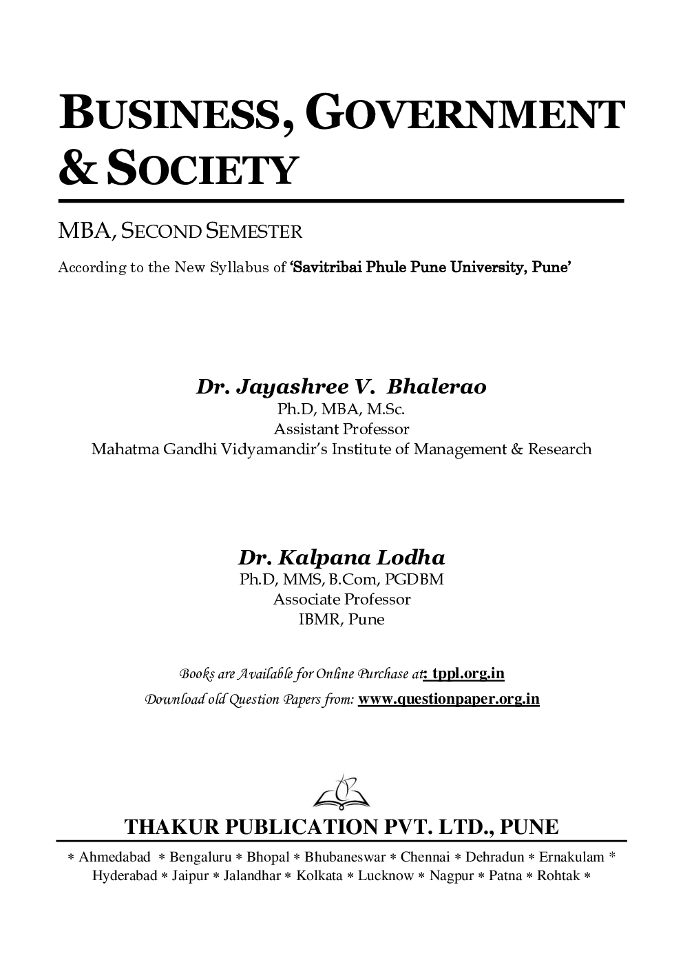 Business, Government & Society - Page 2