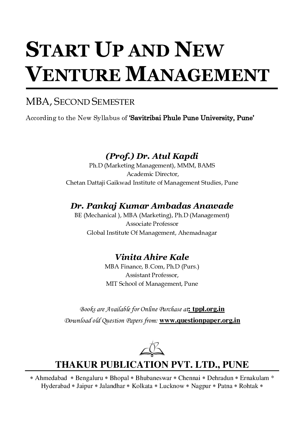 Start Up And New Venture Management - Page 2