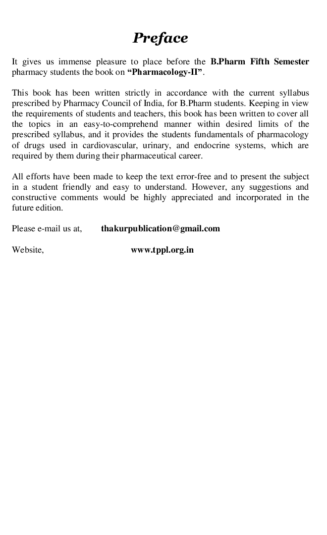 Pharmacology - II - Page 5