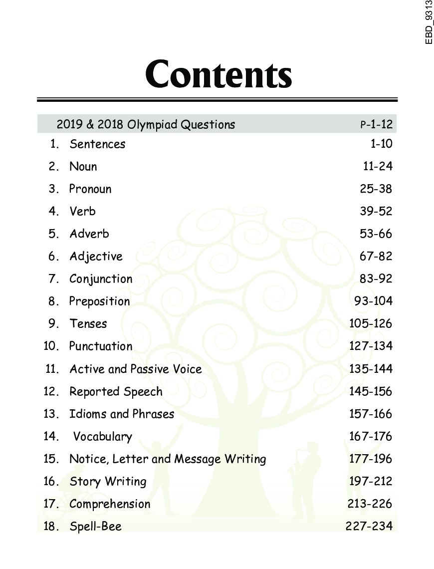 Olympiad Champs English Class 5 With Past Olympiad Questions 4th Edition - Page 5