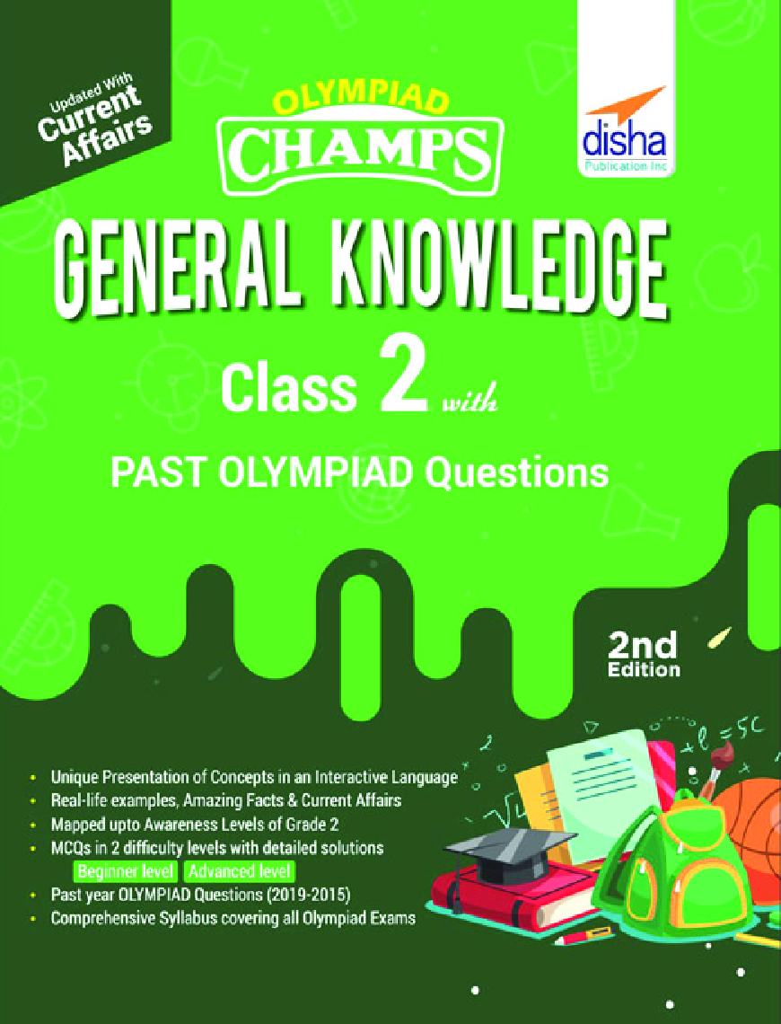 Olympiad Champs General Knowledge Class 2 With Past Olympiad Questions 2nd Edition - Page 1