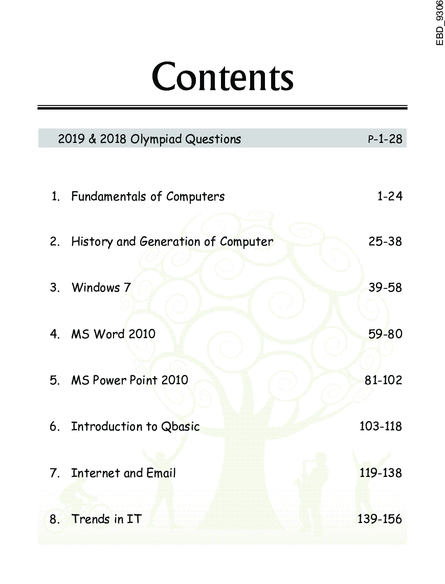 Olympiad Champs Cyber Class 6 With Past Olympiad Questions 2nd Edition - Page 5