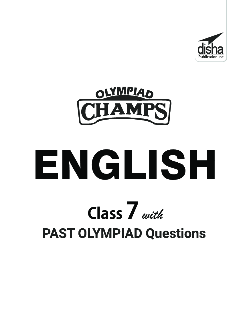 Olympiad Champs English Class 7 With Past Olympiad Questions 3rd Edition - Page 2