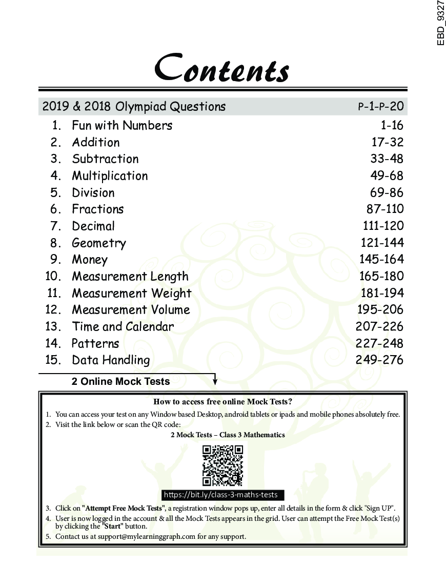 Olympiad Champs Mathematics Class 3 with Past Olympiad Questions 4th Edition - Page 5