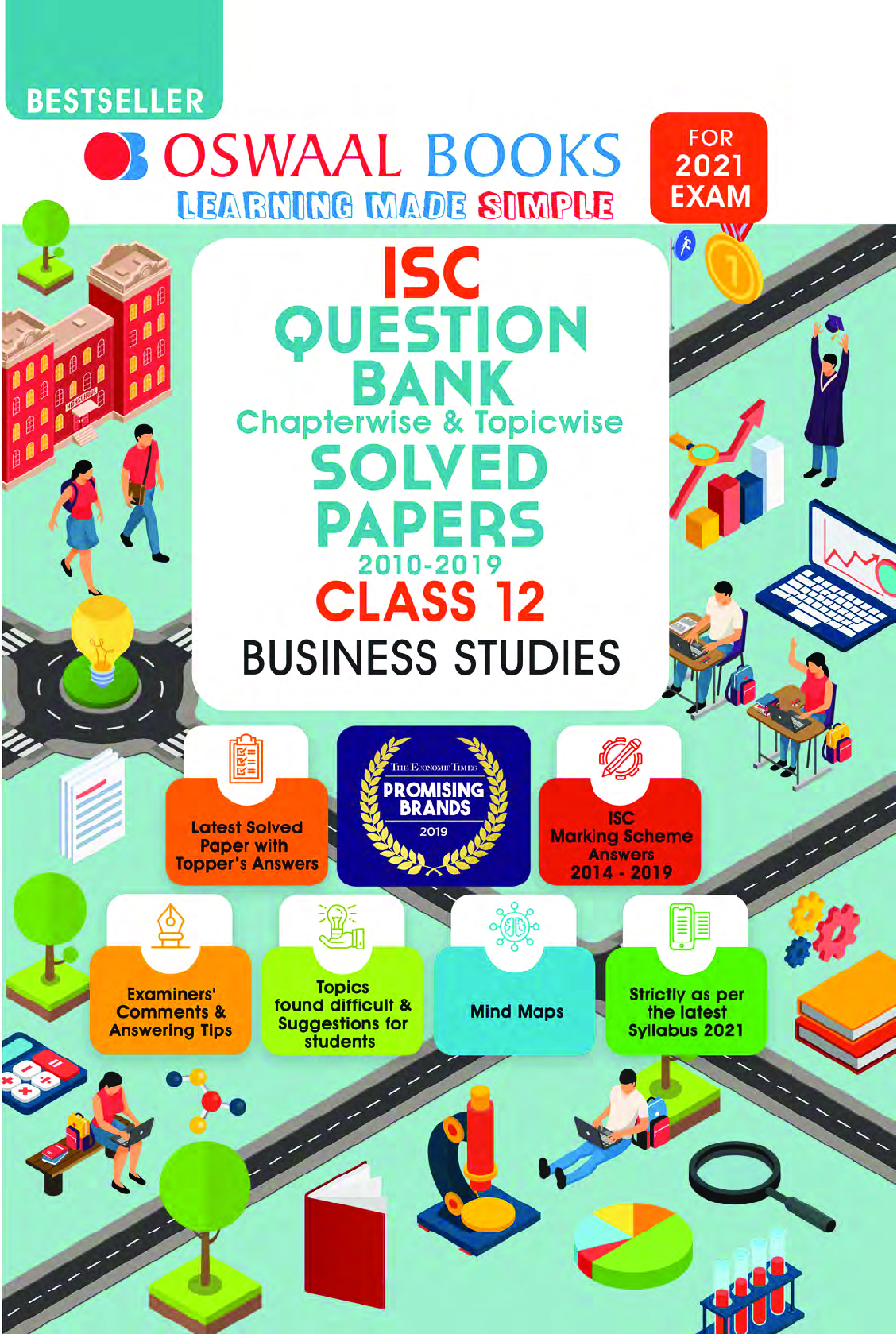 Download Oswaal ISC Class 12 Business Studies Question Bank PDF Online 2021