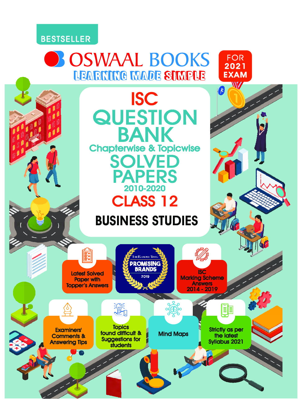 Download Oswaal ISC Class 12 Business Studies Question Bank PDF Online 2021