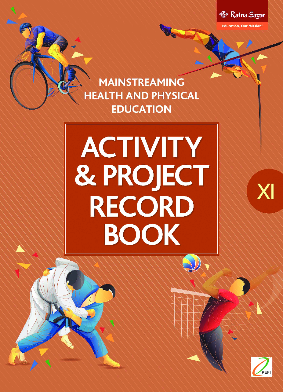 Health And Physical Edu. Activity And Project Record Book 11 - Page 1