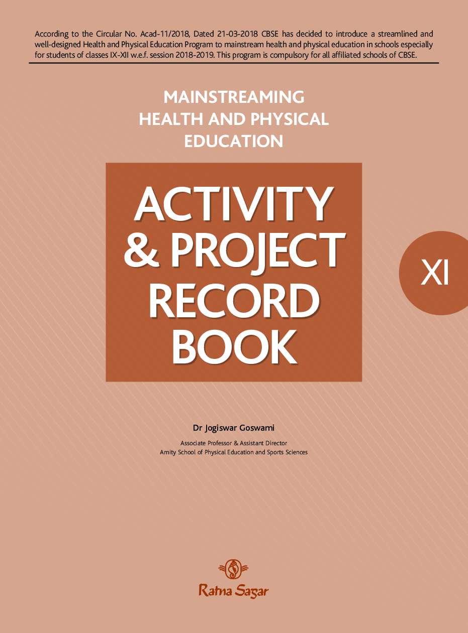 Health And Physical Edu. Activity And Project Record Book 11 - Page 2