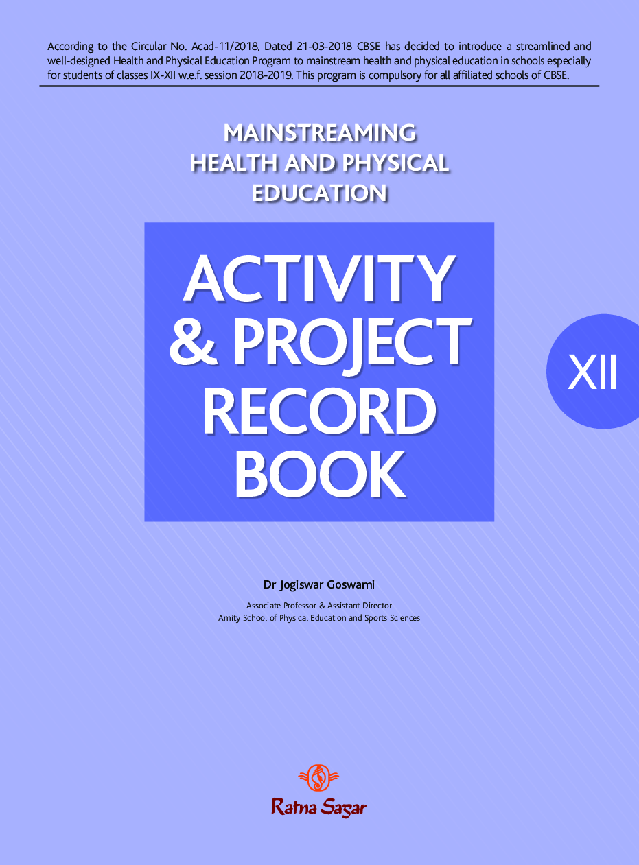 Health And Physical Edu. Activity And Project Record Book 12 - Page 2